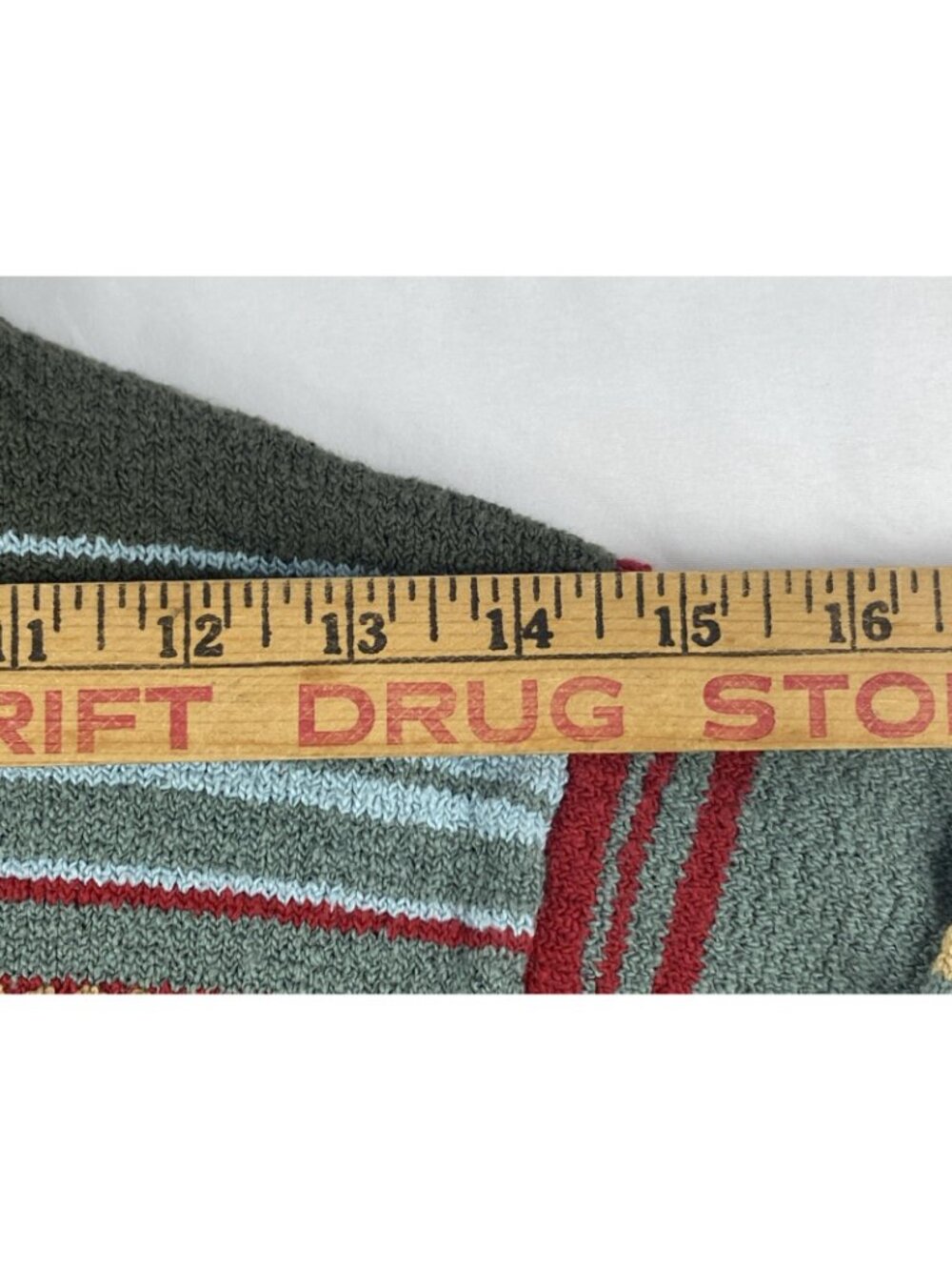 VTG Pendleton Oregon Womens Mock Neck Cotton Striped Pullover Sweater Size S - Picture 6 of 12